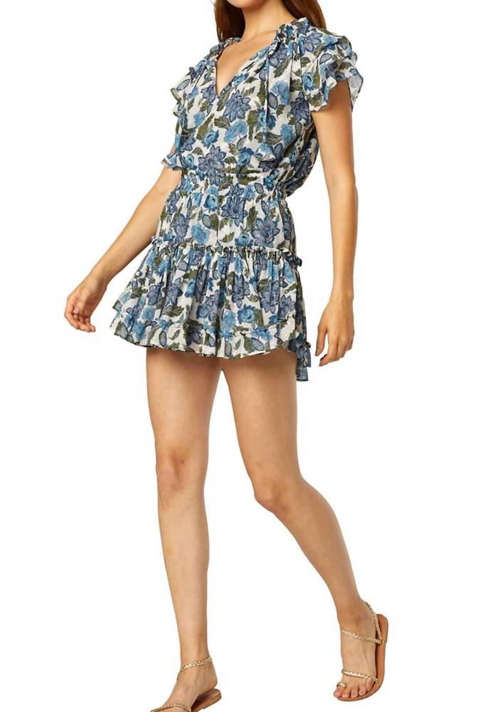 MISA LOS ANGELES marion skirt in flora azulia